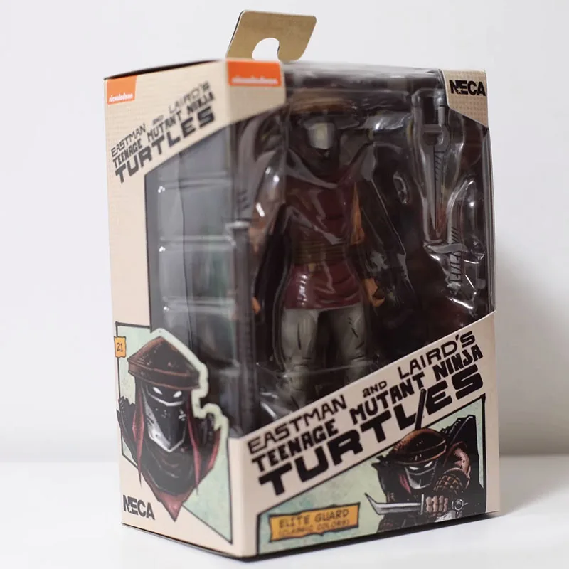 Elite Guard Colori Classici Teenage Mutant Ninja Turtle NECA 54444 TMNT Action Figure Figuras Giocattoli Anime 7-Pollici Modello Originale
