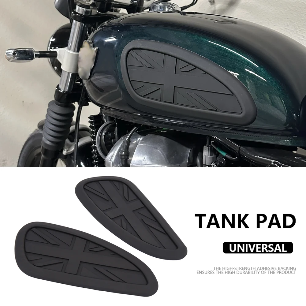 

Universal Motorcycle Anti slip Tank Pad Side Gas Knee Grip Traction Pads Sticker For Royal Enfield Interceptor 650 For T100 T120