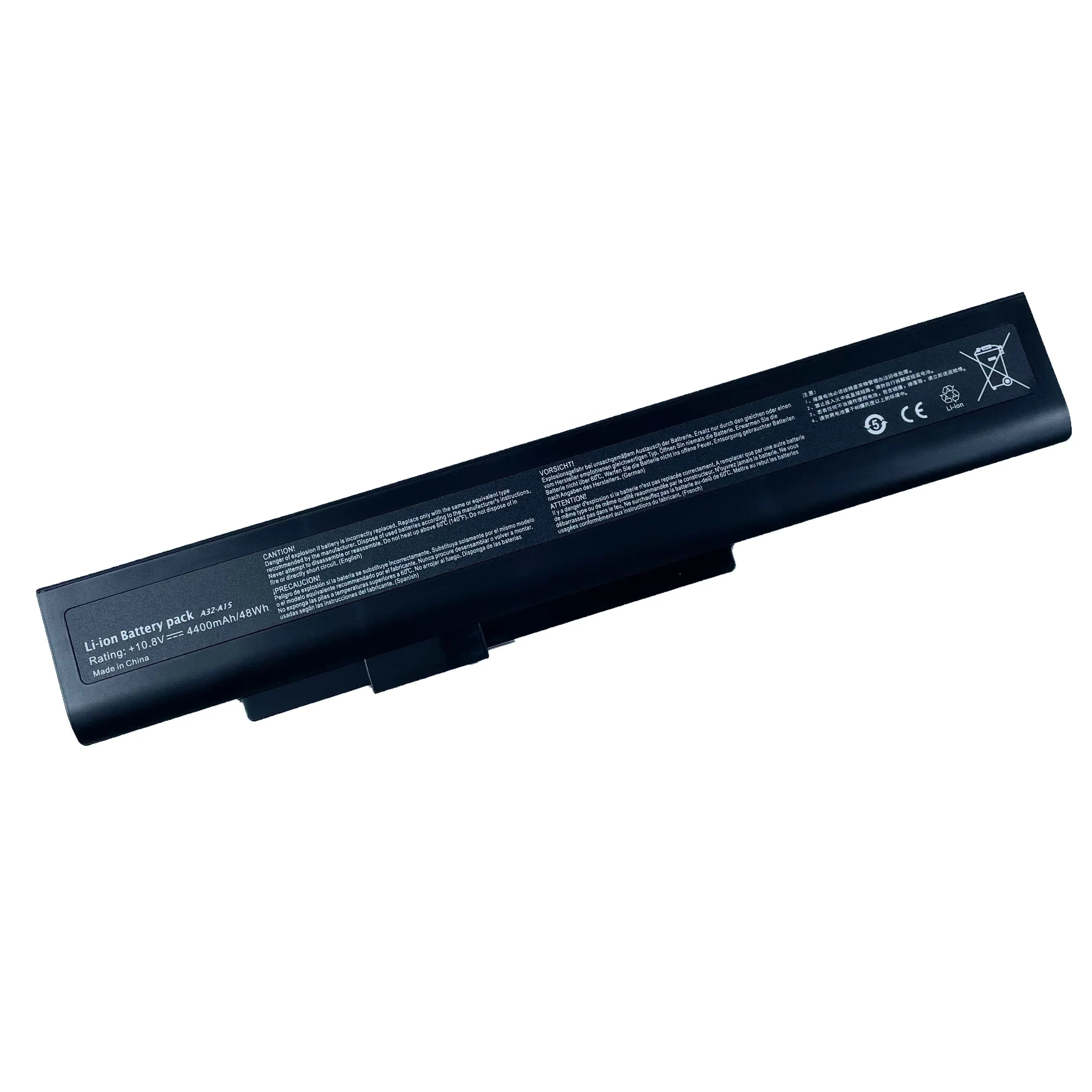 

Manufacture 14.4V 4400mAh MS A32-A15-8C Laptop Battery for MEDION A32-A15 A41-A15 A42-A15 A42-H36