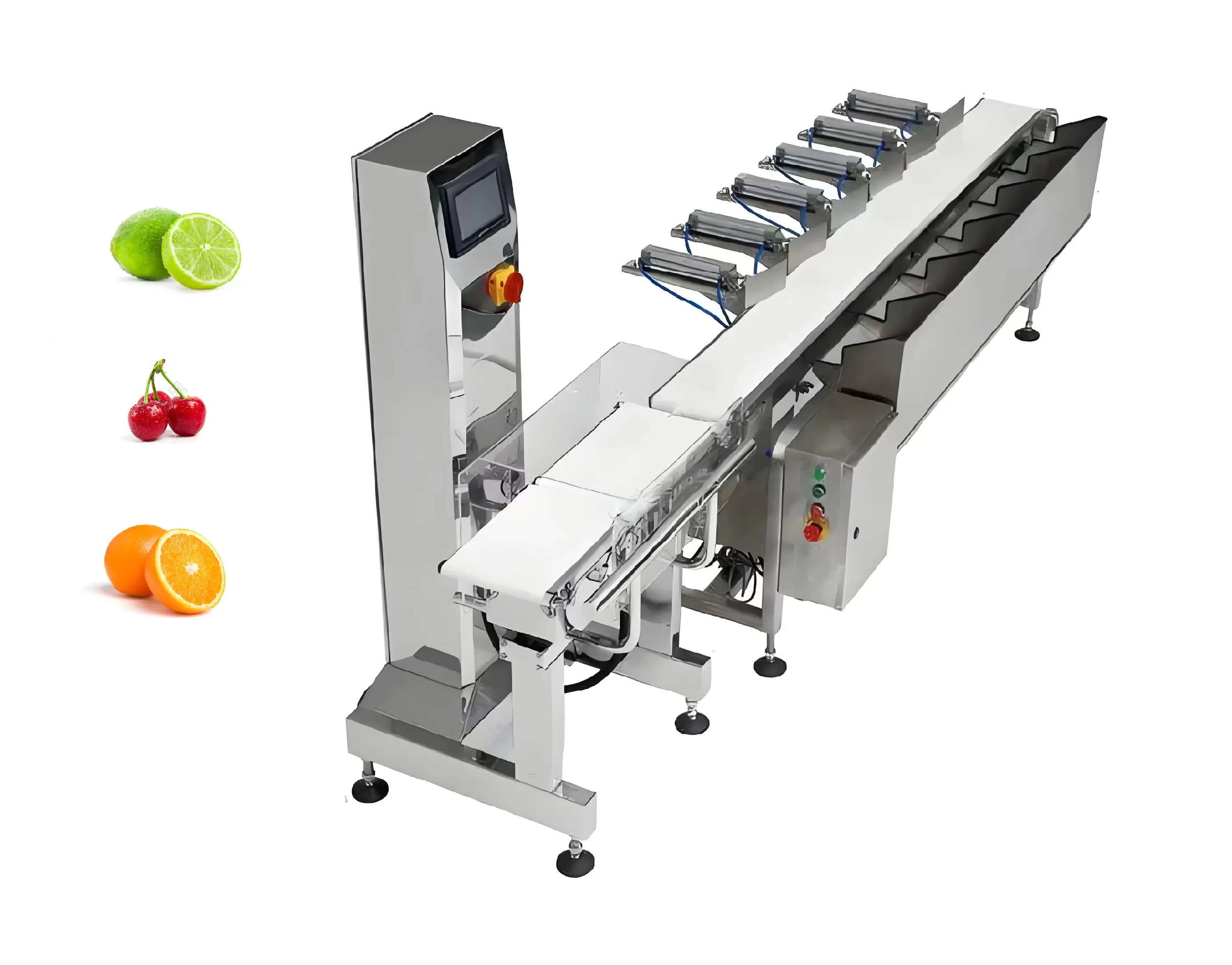 High Precision Automatic Digital Belt Conveyor Checkweigher Machine Food Online Weighing Scales Line Packaging