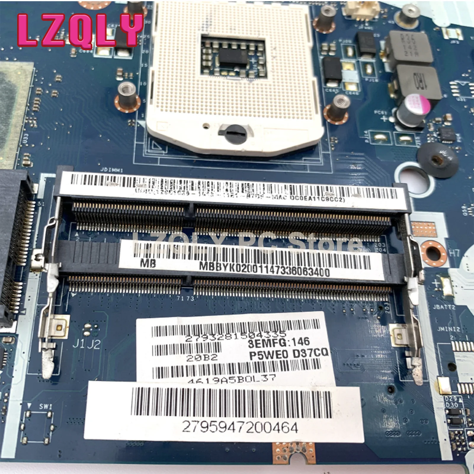 Imagem -05 - Lzqly-placa-mãe do Portátil para Acer Aspire P5we0 La6901p 5750 5750g 5755g pc pn Mbbyk02001 Soquete Pga989 Ddr3 Hm65 Gt630m Gpu 2g