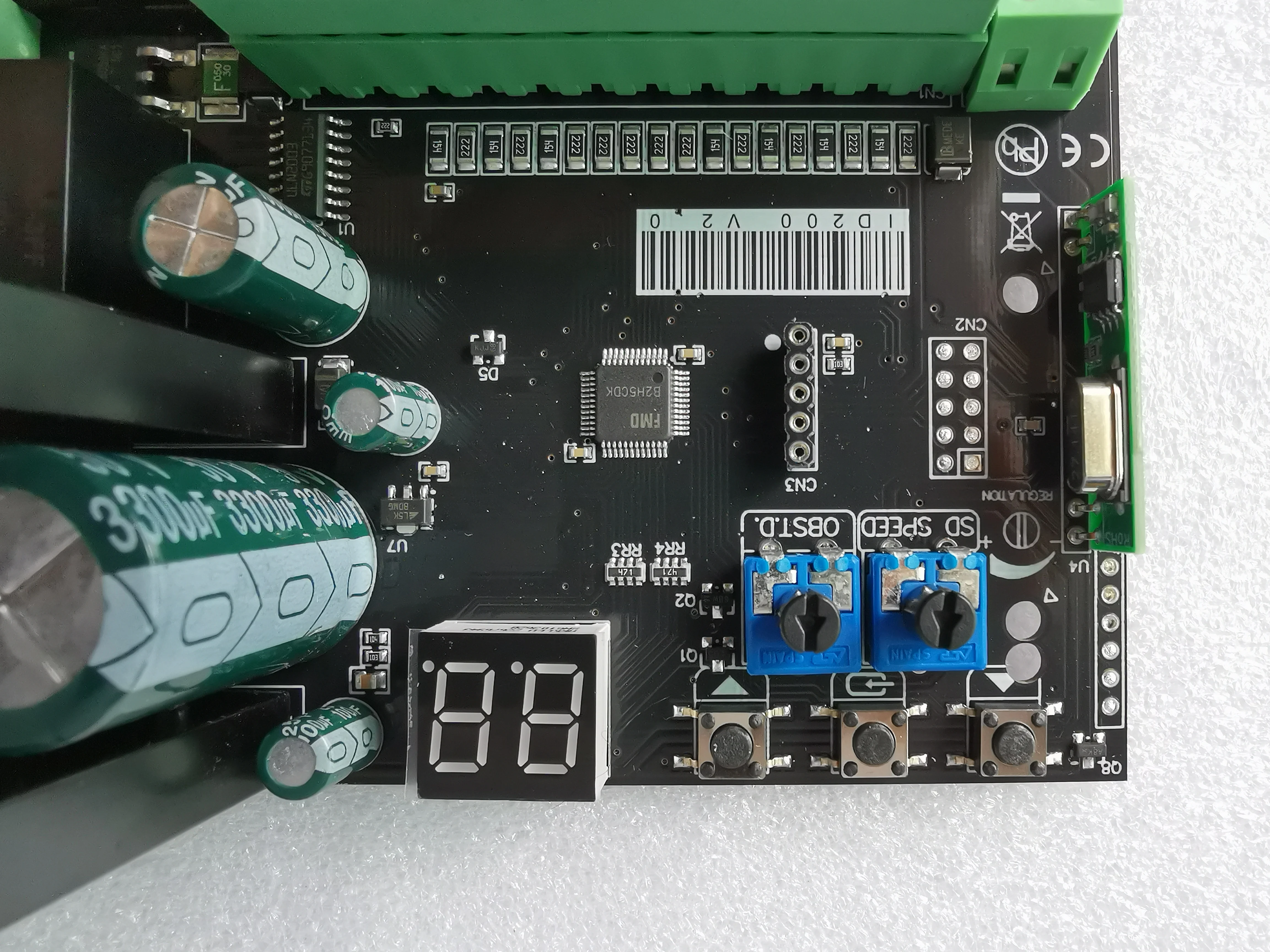 ID200 Universal Opening Machine Motherboard Universal 24VDC Electric Swing Gate Opener Control 12V 24V DC all-in-one