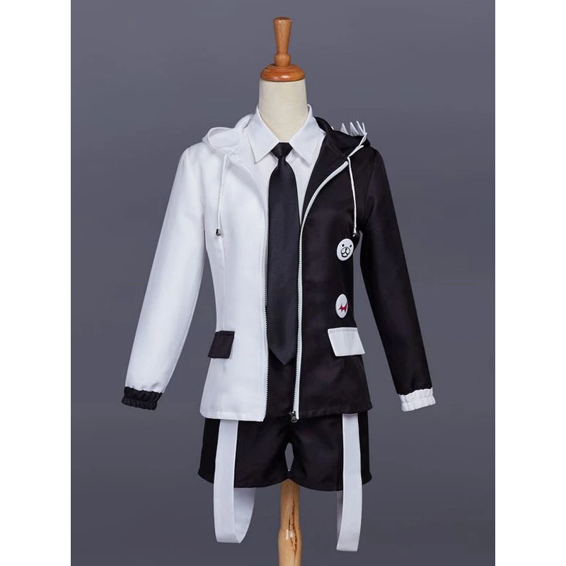 Anime Monokuma Cosplay Costume Game Danganronpa V3 Killing Harmony Halloween Comic-Con Unisex Customize Size Outfit