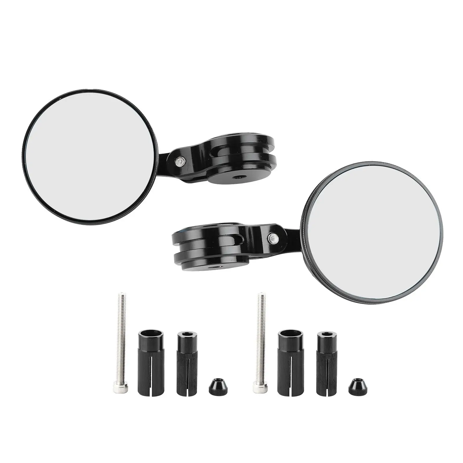 

Rearview Mirror Handlebar Rearview Mirrors Wide Angle CNC Aluminum for 0 .51 0 .55in and for 0 .67 0 .71in Handlebar Inner