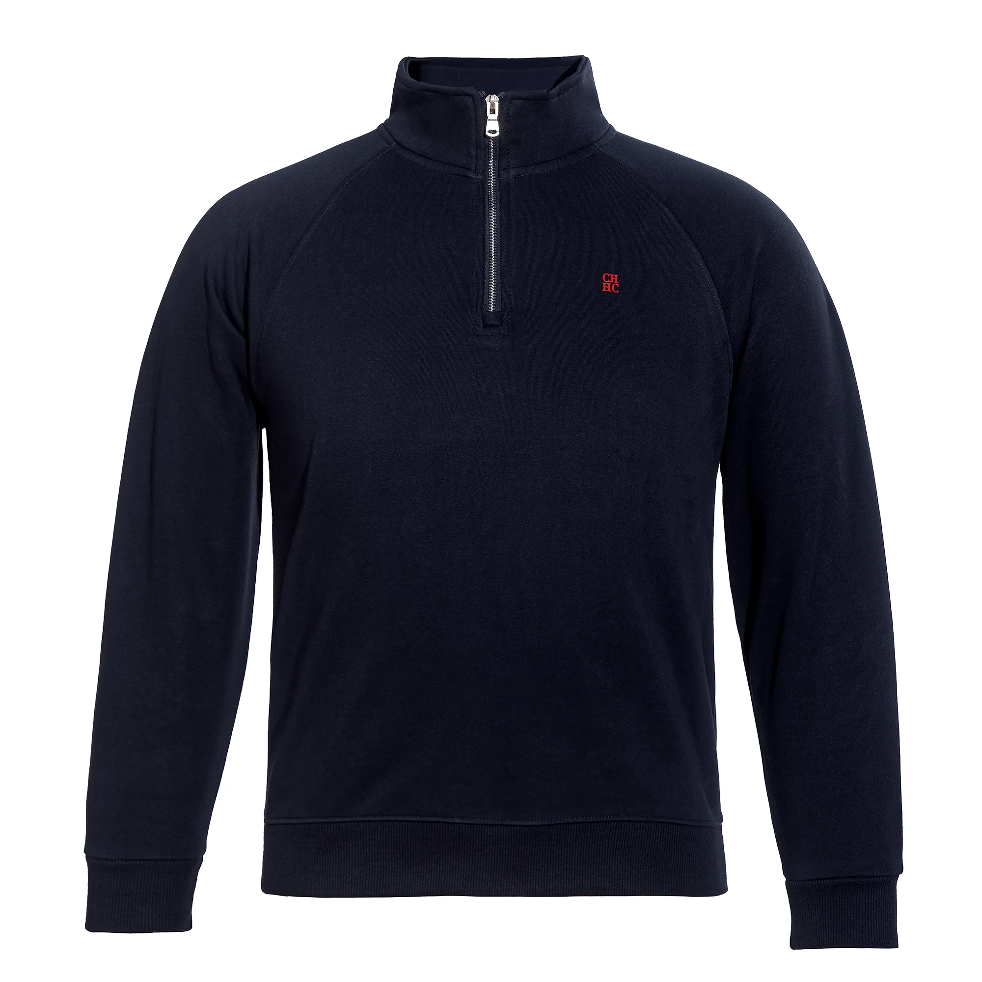 CHCH Men's Sweatshirt Autumn Fashion Long Sleeved Men's Sweatshirt Casual Half Zipper Design Classic Versatile Men's Pullover