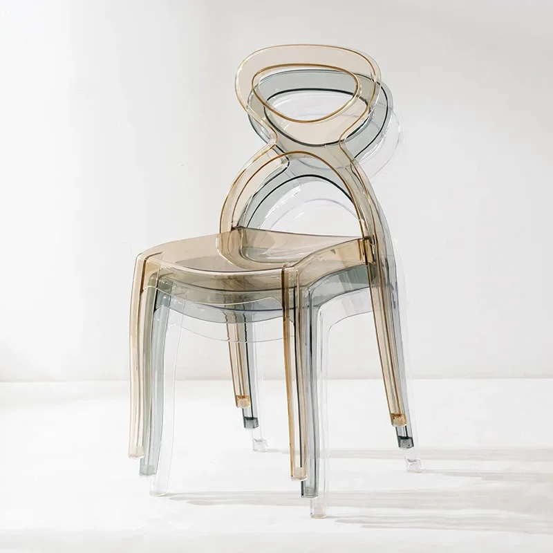 

Nordic Modern Household Transparent Chair