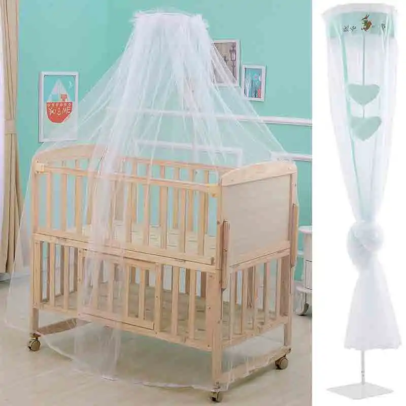 

160*420cm Baby Mosquito Net Summer Mesh Dome Bedroom Curtain Nets Newborn Infants Portable Canopy Kids Bed Wigwam