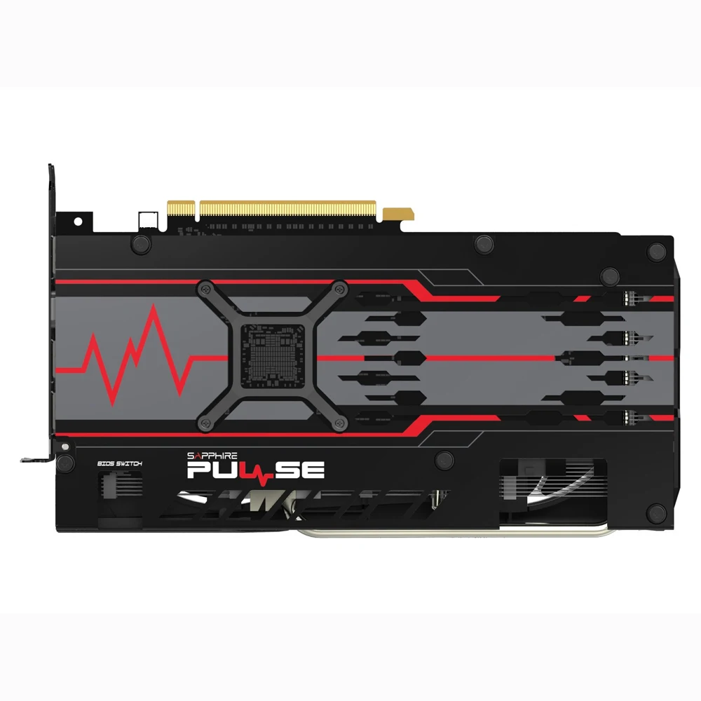 Imagem -02 - Sapphire-radeon rx 5600 xt 6g d6 Video Card Amd Rx5600xt 6gb Rx5600 xt Placas Gráficas 14000mhz Gddr6 2304sp Mapa pc Gpu Usado