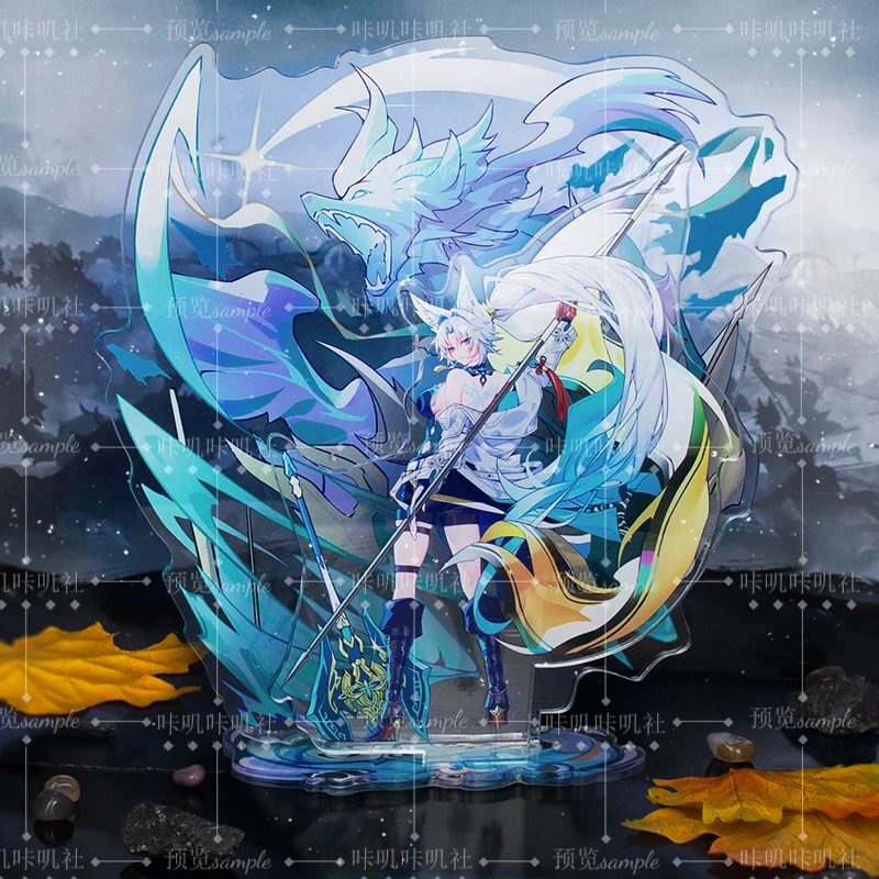 

Anime Feixiao Honkai: Star Rail Cosplay Acrylic Badge Pendant Stand Model Plate Game Laser Ticket Cards Desktop Decor