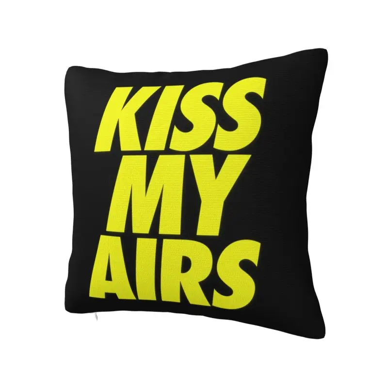 Luxury Kiss My Airs Cushion Cover Soft Throw Pillow Case