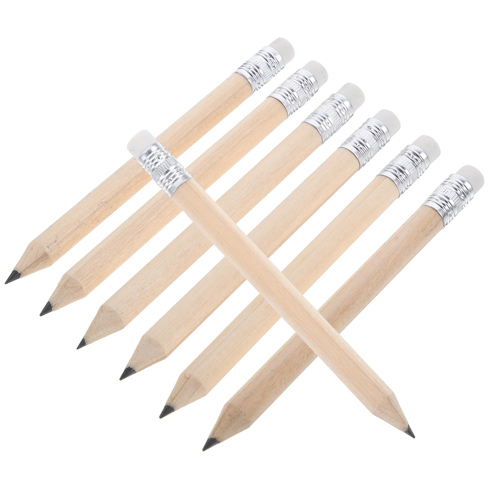 

50 Pcs Painting Pencil Wood Convenient Pencils Reusable Students Drawing with Eraser Sketch Bride