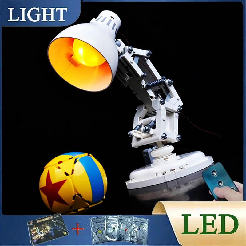 

НОВЫЙ комплект радиоуправляемых светодиодных фонарей «сделай сам» для маленькой настольной лампы Pixar (только светодиодный светильник, модель без блоков)