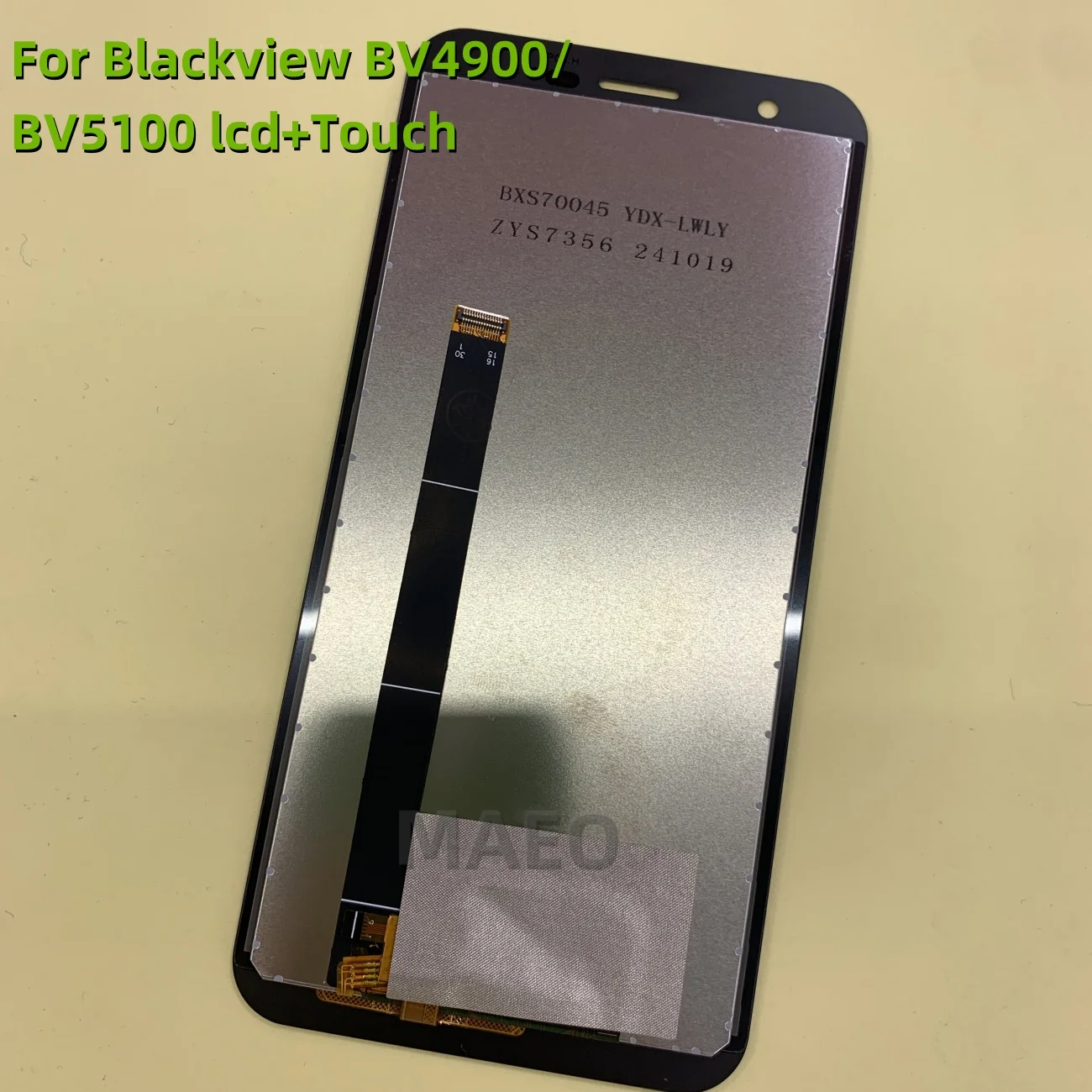 Pantalla 100% probada para Blackview BV4900 BV4900 Pro BV5100 Pro con montaje de digitalizador con pantalla táctil + herramienta de reparación