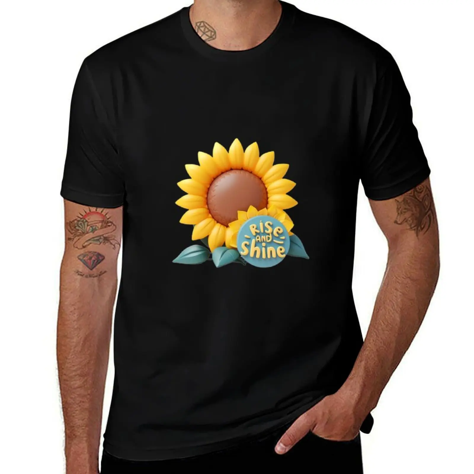 Rise and Shine: Embrace the New Day, It's Time to Seize the Day T-Shirt man t shirt summer T-Shirt