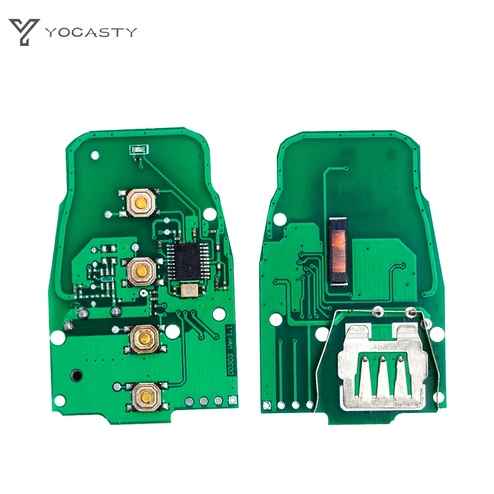 YOCASTY 8T0959754C 8T0959754D Remote Control Key 315MHz/433MHZ/868MHZ For Audi 2008-2014 A4 A4L A5 Q5 8K0959754G 8K0959754E