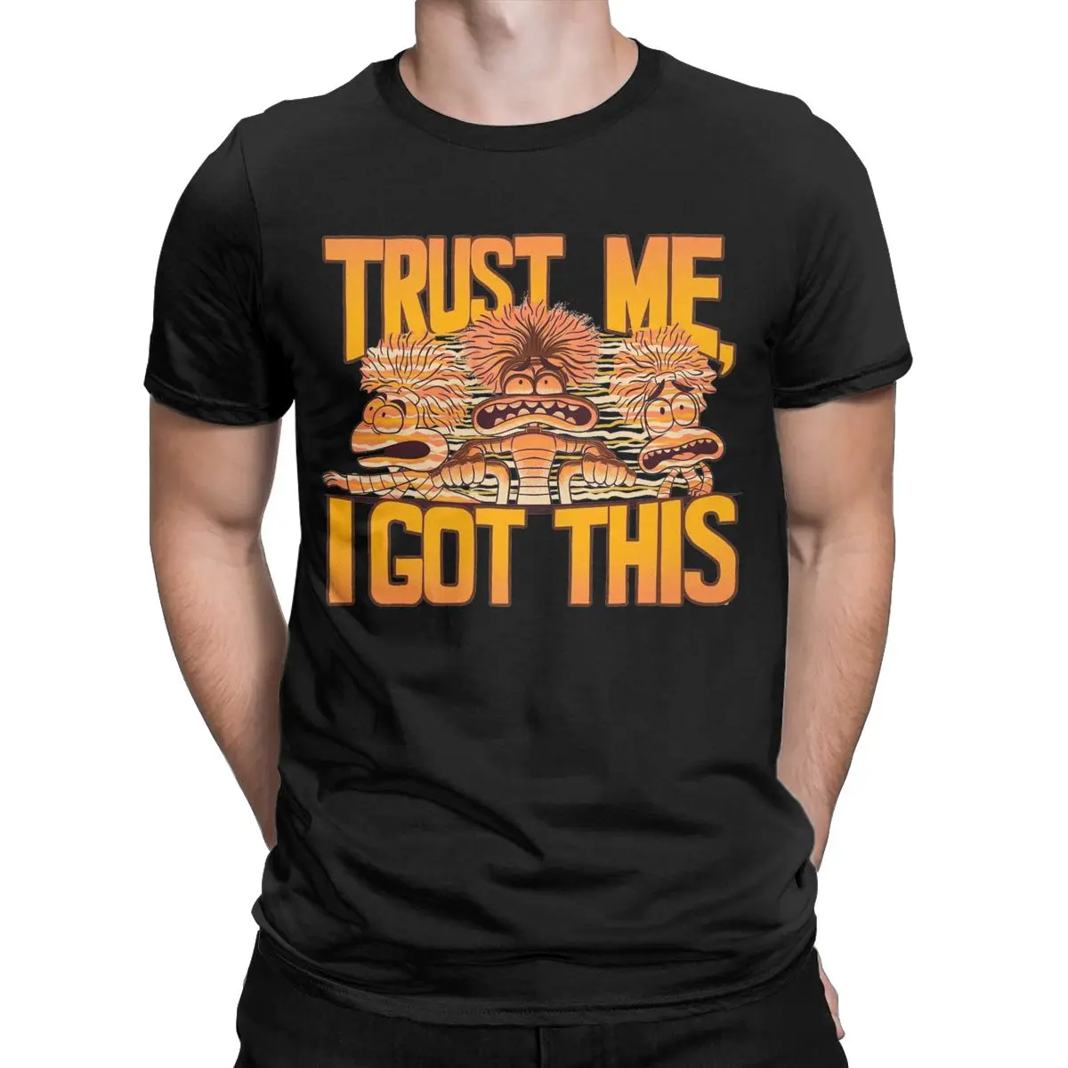 Trust Me I Got This Insides Anxiety Outs T Shirt for Men Cotton T-Shirts Round Neck Tee Shirt Short Sleeve Clothes Plus Size