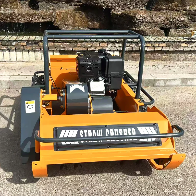 Customized crawler-type all-terrain remote-controlled lawn mowers, garden and agricultural machinery