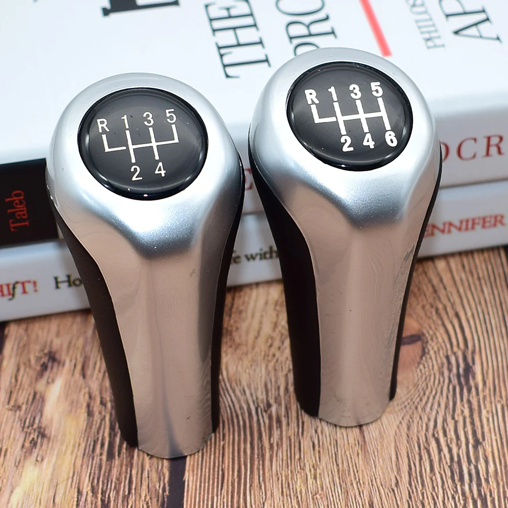 5/6 Speed Advanced Leather Gear Shift Knob For BMW 1 3 5 6 Series E30 E32 E34 E36 E39 E46 E53 E60 E61 E63 E81 E82 E90 Gear Head