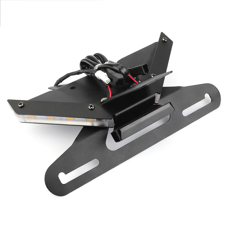

Tail Tidy Fender Eliminator For Ducati Streetfighter V4 V4S V2 2020 Motorcycle License Plate Holder Integrated LED Turn Signal