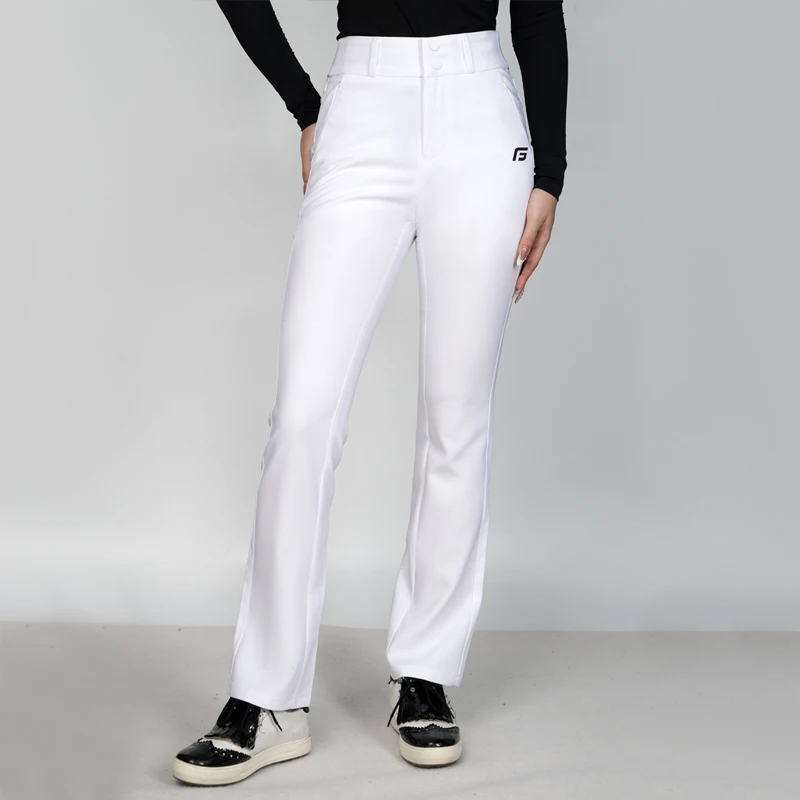 Golfist Golf Summer Pants for Women High Waist Stretch Sports Causal Trousers Three Colors