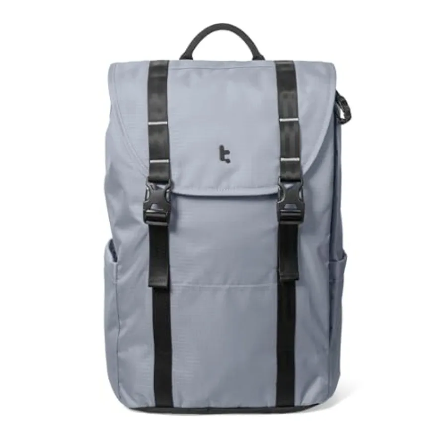 

Flap Laptop Backpack, Lightweight, Water-Resistant Casual Daypack, Durable Work-pack, Vintage Classic Rucksack for 13-16 Inch L