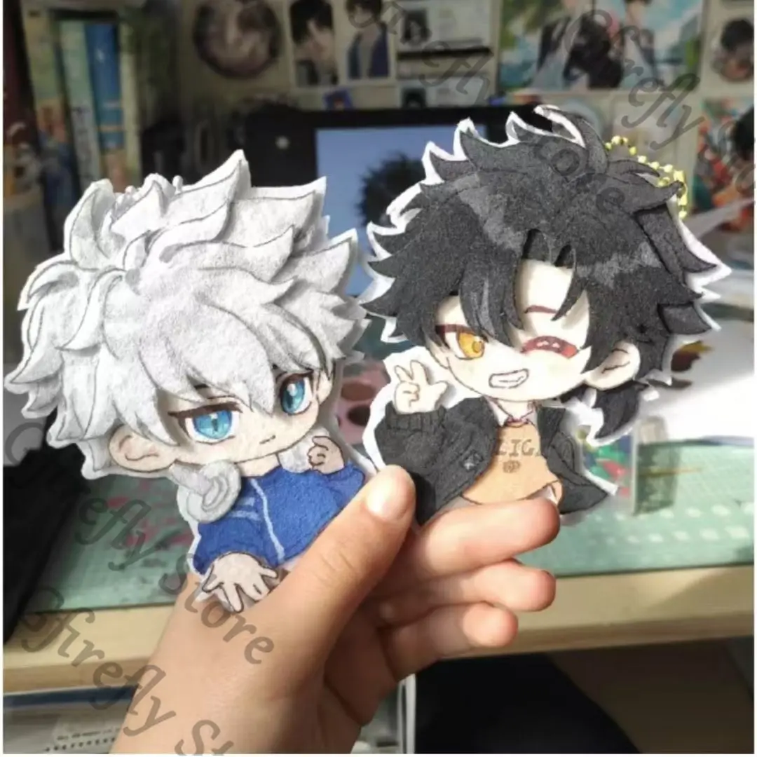 

Non Woven Hanging Drop Link Click Keychain Charles Gorgeous Bag Pendant Creativity Q Version Lucas Craft Keyring Anime Ambitus