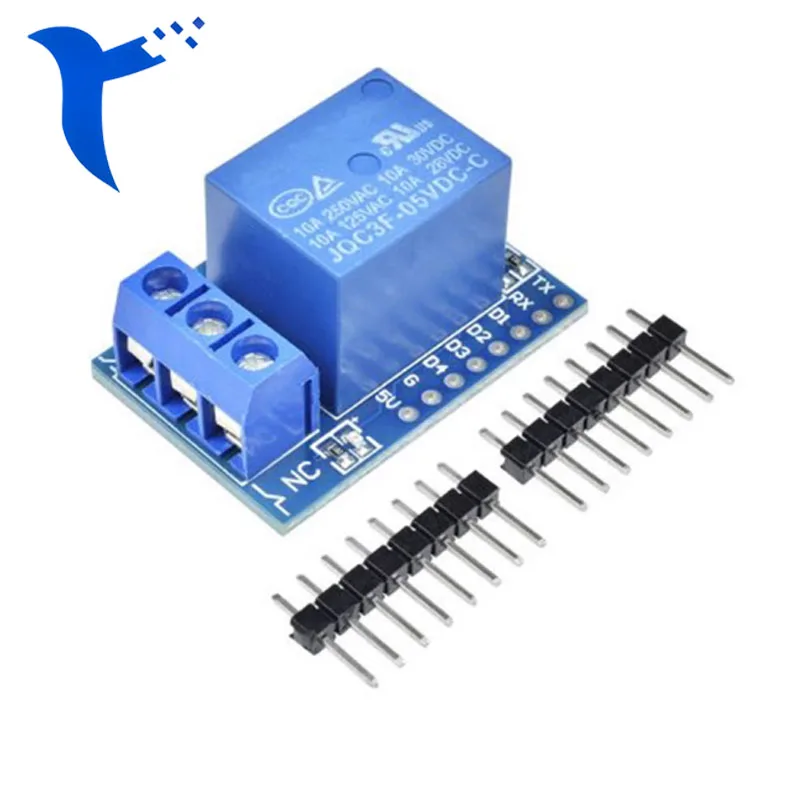 1-way relay module high-level trigger FOR D1 mini WIFI expansion board learning board relay extension