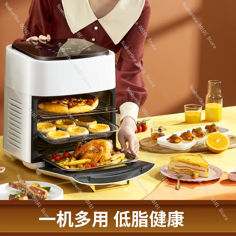 

15-литровая аэрофритюрница большой емкости, умная аэрофритюрница с прозрачным окном