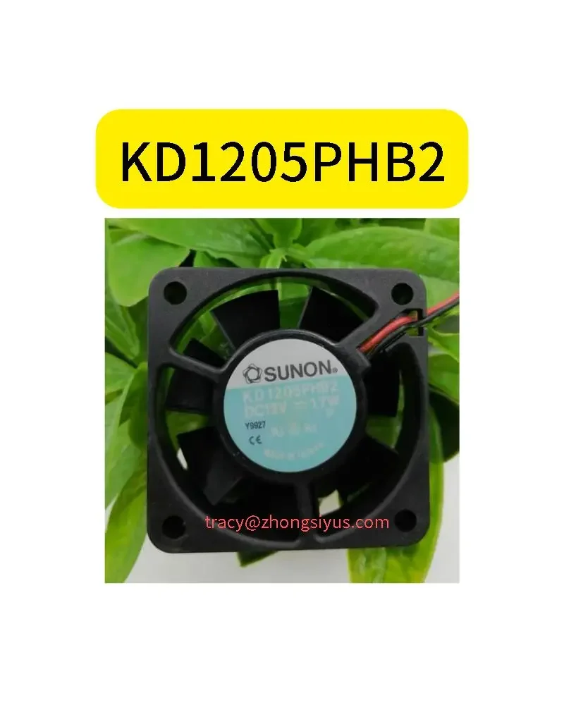 

New KD1205PHB2 12V 1.7W 5015 inverter case fan industrial fan 2 lines