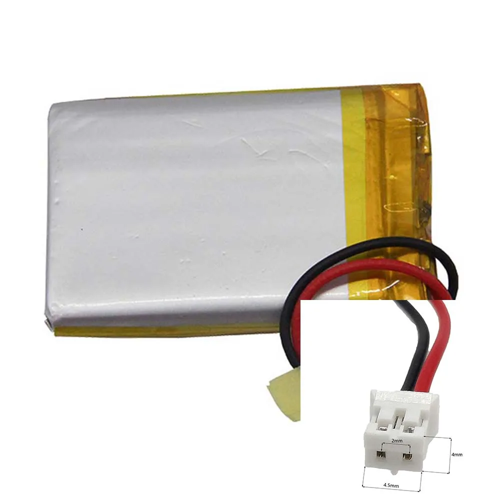 Rechargeable 3.7V 1200Mah 653450 Lithium Polymer Ion Battery For CAMERA POWER BANK GPS MP721 SMART WATCH DVD MOBILE POWER