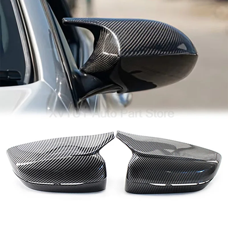 

Крышка зеркала заднего вида из углеродного волокна для BMW 3 серии G20 G28 G30 2020, высококачественный АБС-материал, замена корпуса автомобильного зеркала