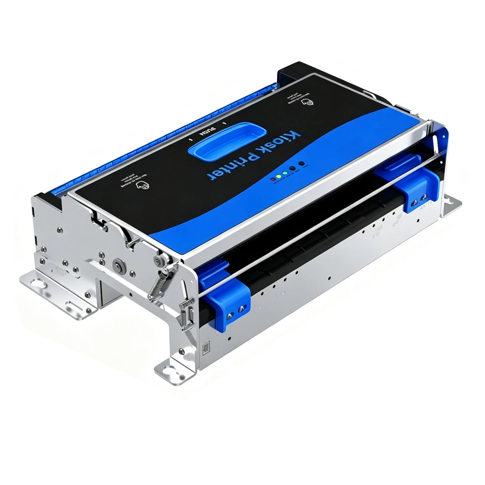 A4 Kiosk Thermal Printer 8.5 Inch A4 Size MAX 216MM Thermal Printer for Self Service Kiosk supports A4/A5/A6 paper