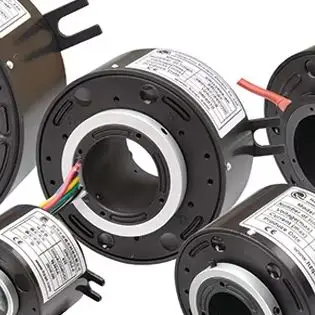 Rotating Connector Through-hole Slip Ring Conductive Ring, Collector Ring SRH3899-6P