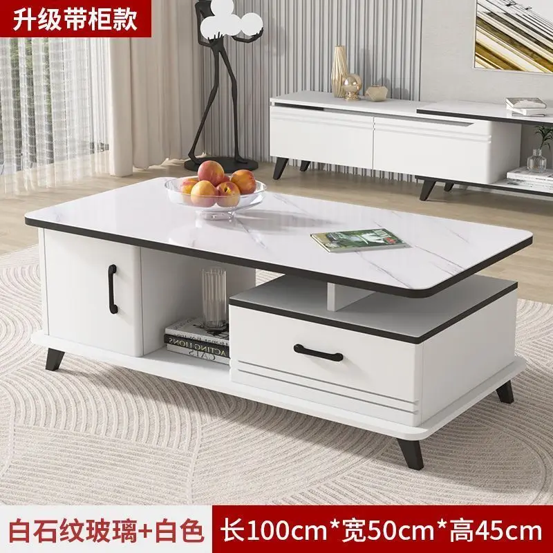 TV cabinet modern simple living room household small apartment floor retractable table new