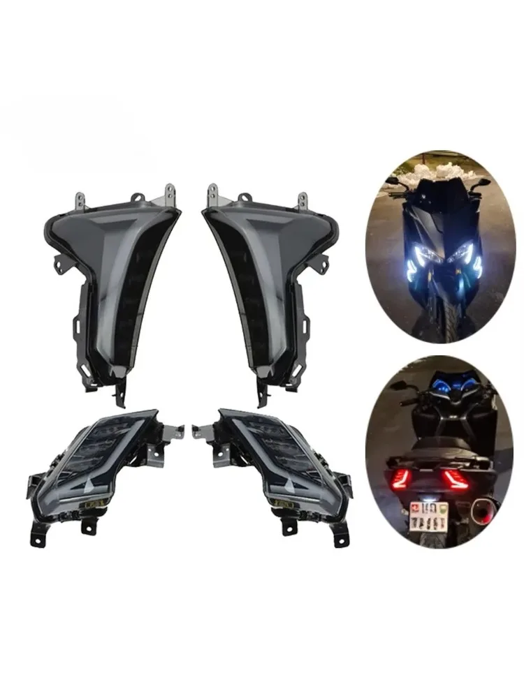 LED knipperlichten voor TMAX 530 2017 2018 2019 DX SX voor- en achterlichten remlichten voor TMAX530 T-MAX530 T-MAX 530 XP530 Emark - afbeelding 2