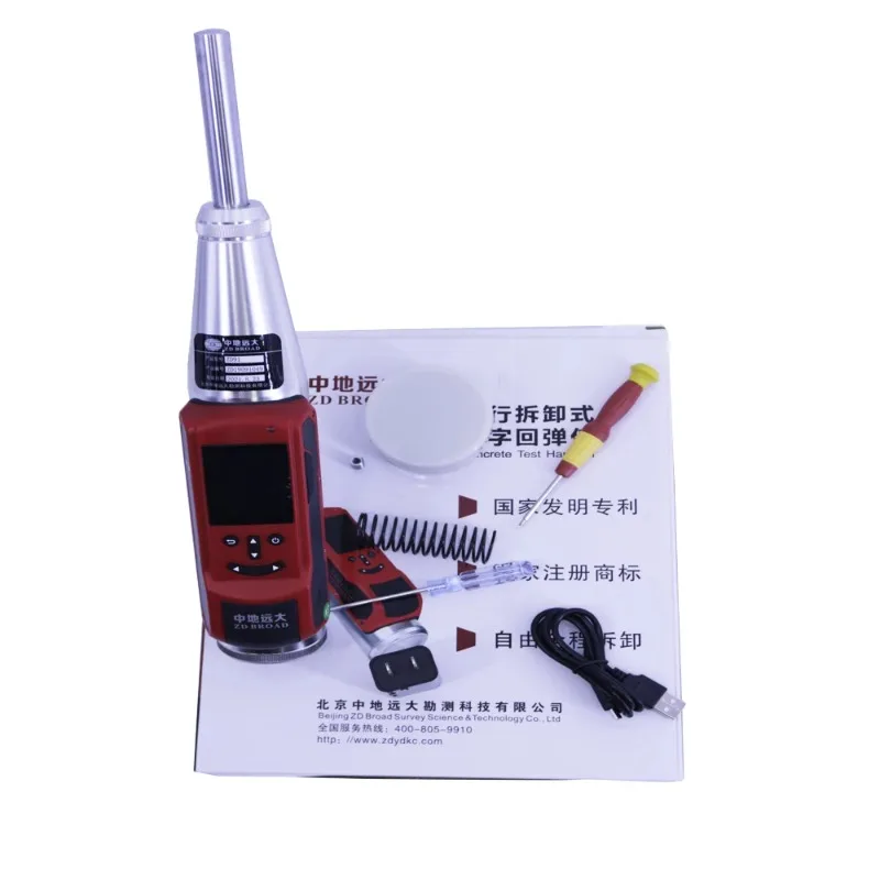 ZD91 Concrete Rebound Hammer Portable Mechanical    with Printer