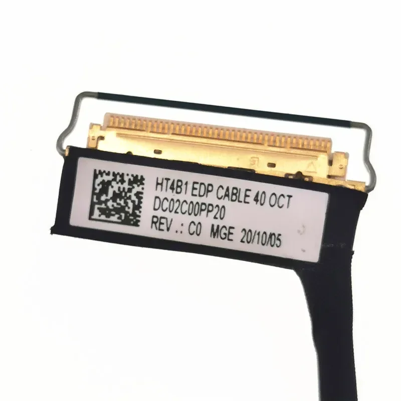 Video screen Flex cable For Lenovo ThinkPad T14S T14 P14S Gen 2 T490 T495 P43S laptop LCD LED Display Ribbon cable DC02C00PP20