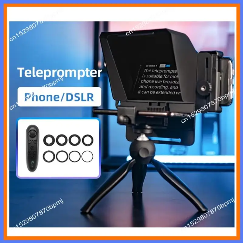 

BAAE Ambitfui Phone And DSLR Recording Mini Teleprompter Portable Mobile Teleprompter Artifact Video With Remote Control