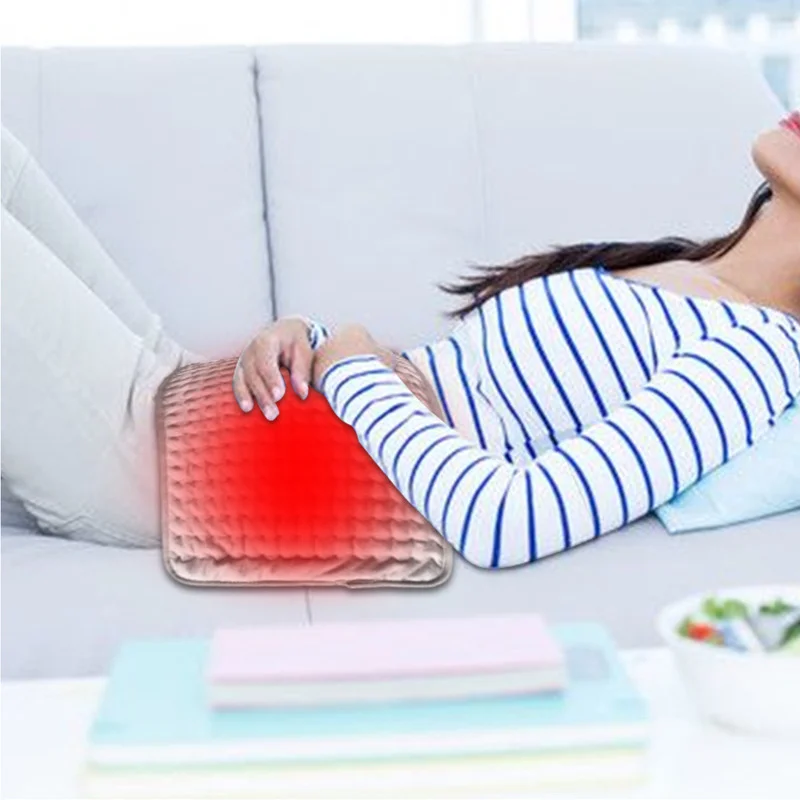 

6-Level 120W Electric Heating Pad with Timer 75x40cm Ideal for Neck Shoulder and Back Pain Relief Winter Warmer