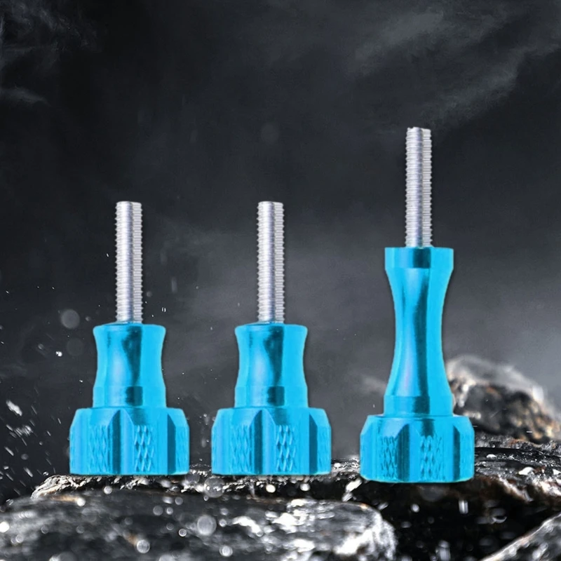 Set of 4 Practical Long and Short Sturdy Metal Thumbscrews In Bright Color Designs Portable for Cameras Accessories 37JD