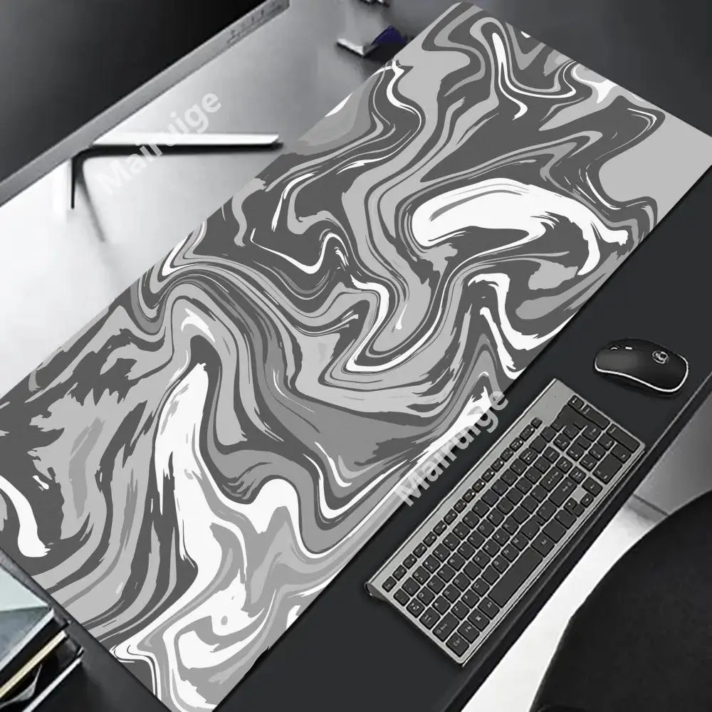 Computer Mouse Pad Gaming Mousepad Abstract Large Strata Liquid Mouse Mat Gamer XXL 80x30cm Mause Carpet PC Keyboard Pad Deskmat