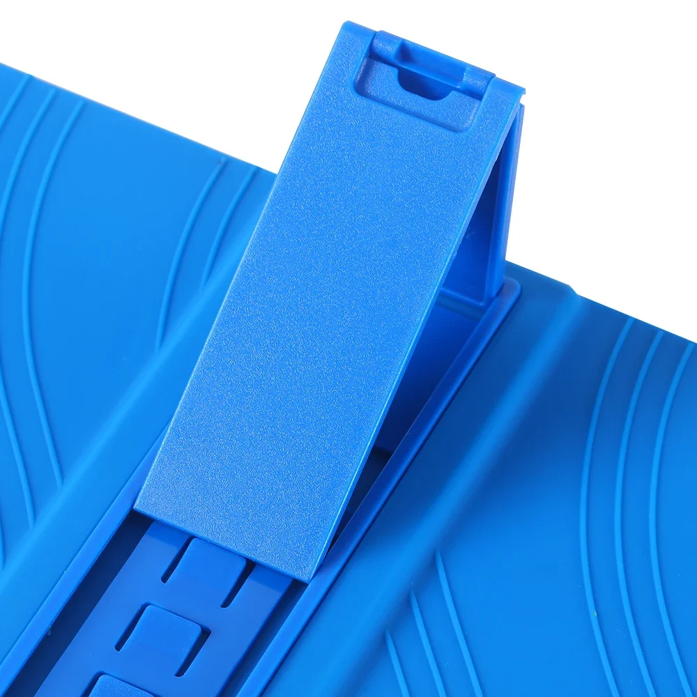 

For Doogee Tab E3+ Tablet 11.97 inch Drop-proof Silicone Protective Case with Adjustable Stand for Kids Full Cover Tablet