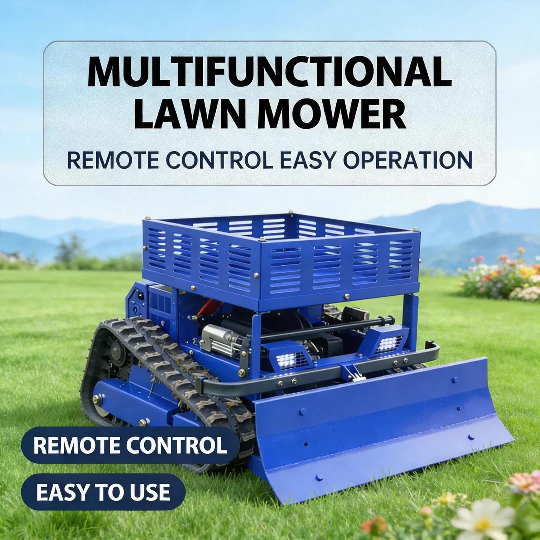 

Индивидуальная профессиональная газонокосилка шириной резки 550 мм — сверхмощный гусеничный вагон для сельскохозяйственной прополки