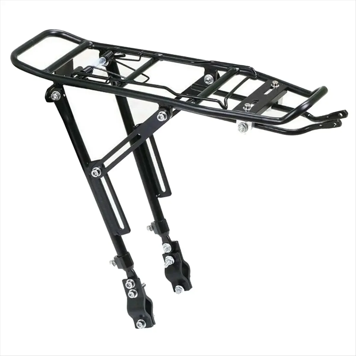 Schnellspann-Fahrrad-Gepäckträger, Großer Gepäckträger für Mountainbikes und Falträder, Fahrradzubehör – Detail 5