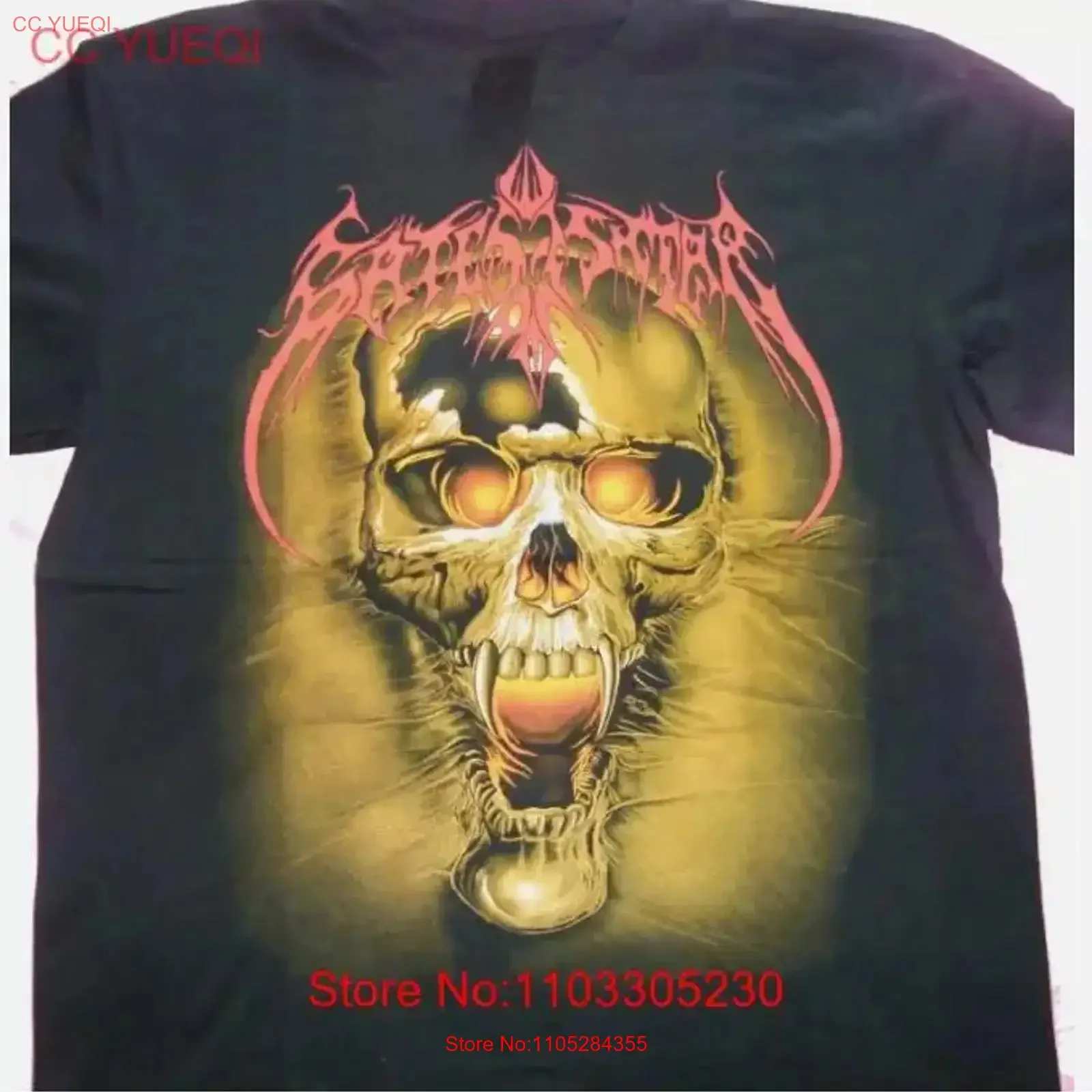 Винтажная футболка с принтом группы Gates Of Ishtar для любителей музыки, хлопок, размеры S-5XL, черная, с эффектом потертости, универсальная, мягкая, для повседневной носки