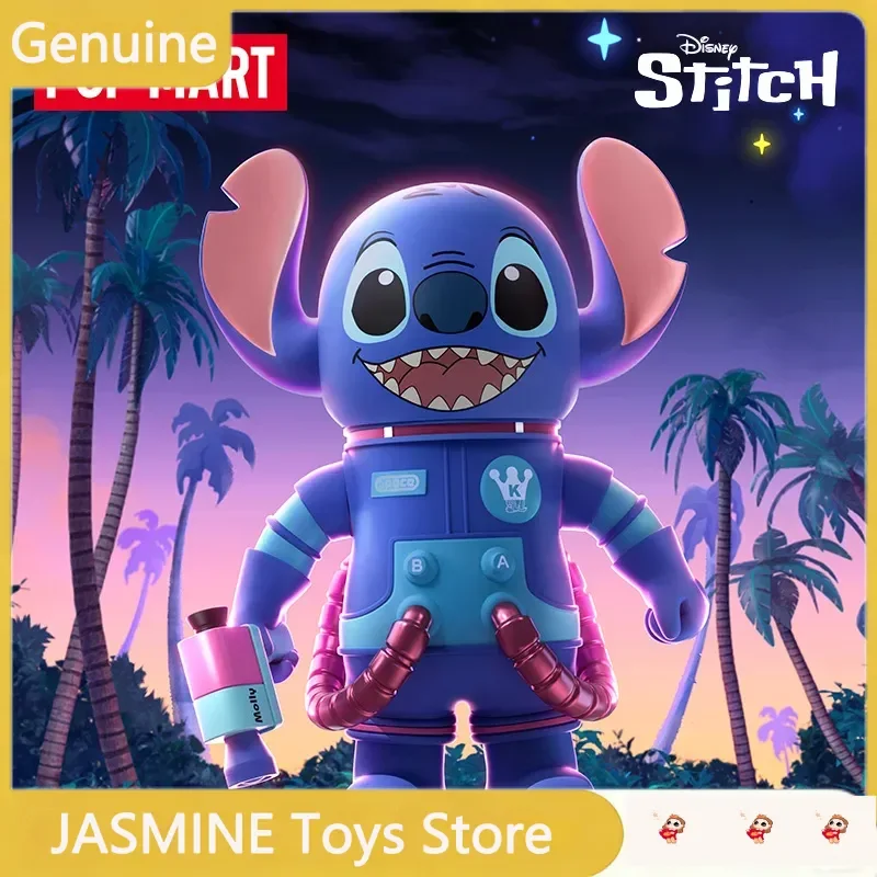 POPMART MEGA SPACE MOLLY 400% Stitch Decoration Genuine Handmade Toy Blind Box Collectibles Decoration Holiday Surprise Gift