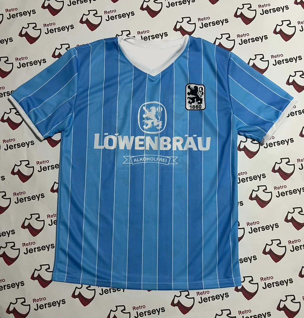 TSV 1860 München Shirt 1984-1985 Home - Retro Jersey, TSV 1860 München trikot Men 3D Jersey