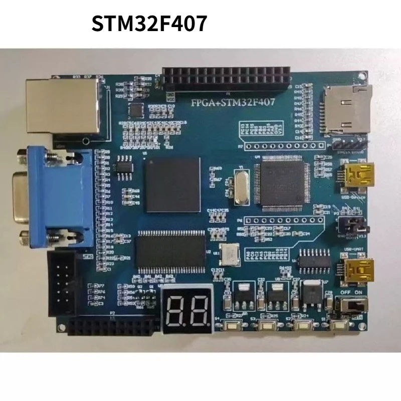 Carte de développement de contrôleur logique programmable double cœur avec interface Ethernet, algorithme de traitement d'image, test de communication FSMC
