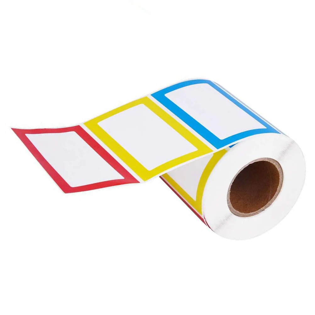 150Pcs Self-adhesive Labels Simple Marker Stickers Handwritten Name Pastes Price Stickers for Home Office School