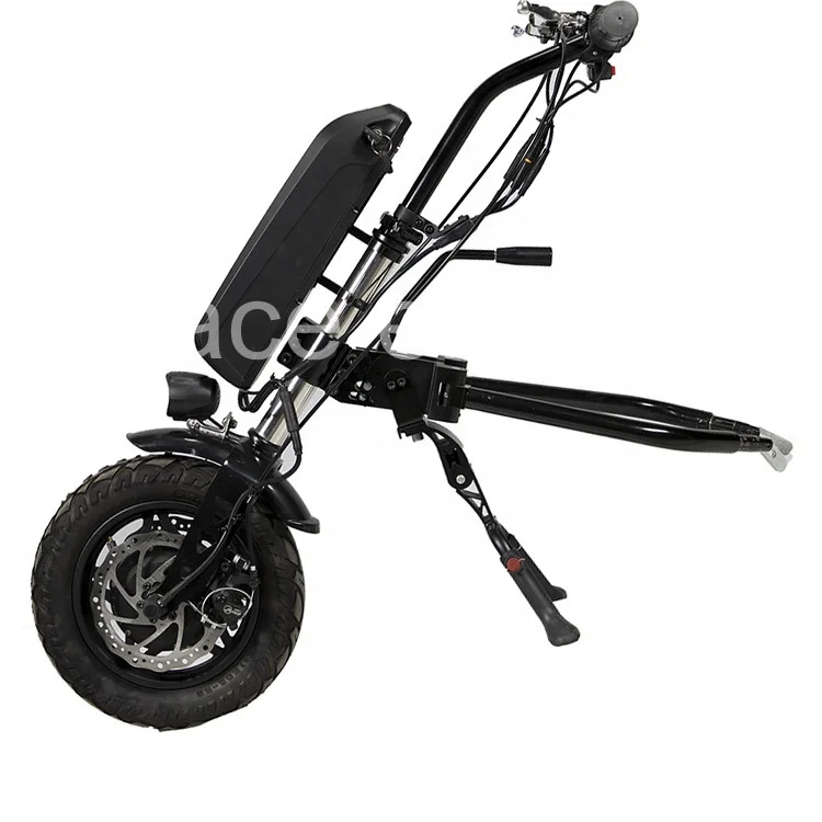 Coofull 12 Inch Front Wheelchair Wheel Electric Wheelchair Attachment view 5